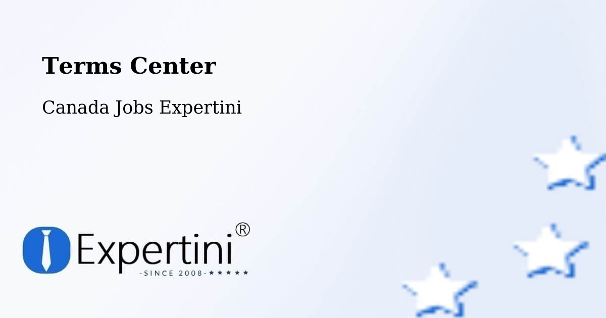 Terms of Service – Richmond - Canada Jobs Expertini
